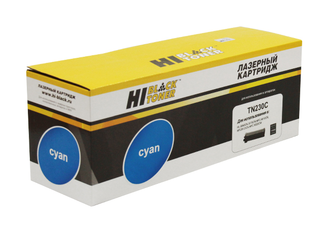 Тонер-картридж Hi-Black (HB-TN-230C) для Brother HL-3040CN/3070CW/MFC9010CN/9120, C, 1,4K