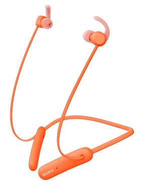 Наушники Sony WI-SP510 оранжевый