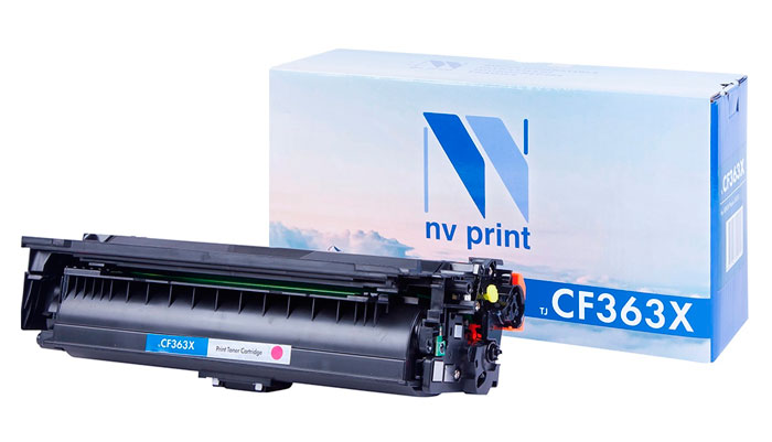 Картридж NVP совместимый NV-CF363X Magenta для HP Color LaserJet M552dn/ M553dn/ M553n/ M553x/ M577dn/ M577f/ M577c (9500k) [new]