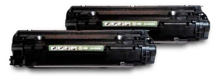 Картридж лазерный Cactus CS-CF283AD черный (2 х 1500 стр.)