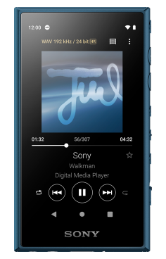 MP3 плеер Sony Walkman NW-A105HN, синий