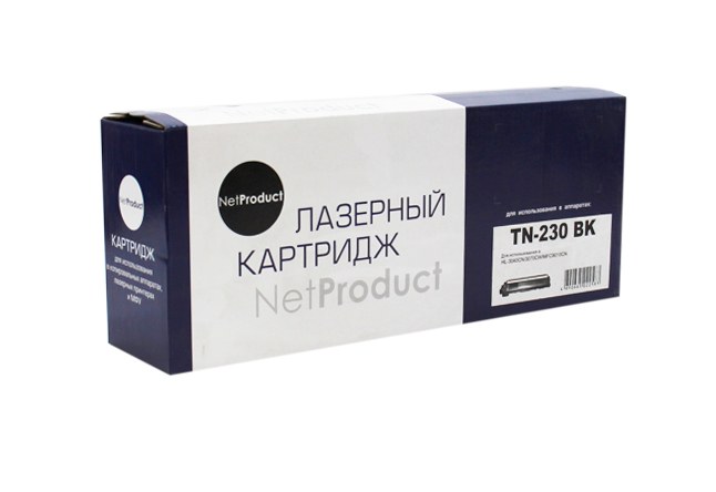 Тонер-картридж NetProduct (N-TN-230Bk) для Brother HL-3040CN/3070CW/MFC9010CN, Bk, 2,2K