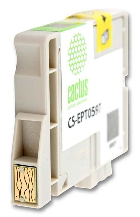 Картридж струйный Cactus CS-EPT0597 серый (14.8мл)