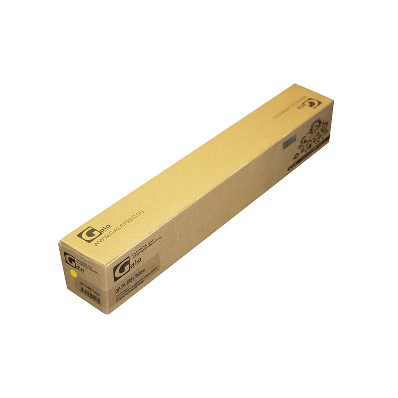 Тонер-туба GP-TK-895Y для принтеров Kyocera FS-C8020/FS-C8025/FS-C8520/FS-C8525/FS-C8020MFP/FS-C8025MFP/FS-C8520MFP/FS-C8525MFP с бункером отработанного тонера Yellow 6000 копий GalaPrint