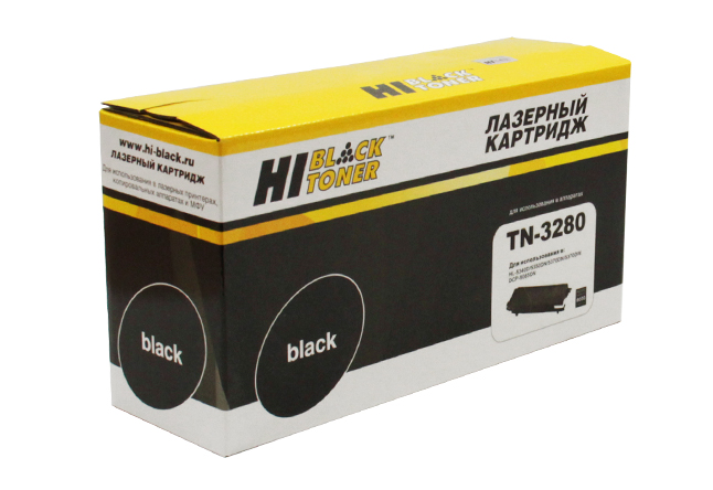 Тонер-картридж Hi-Black (HB-TN-3280) для Brother HL-5340/5350/5370/5380//DCP8070D, 8K