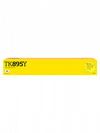 TC-K895Y Тонер-картридж T2 для Kyocera FS-C8020MFP/C8025MFP/C8520MFP/C8525MFP (6000 стр.) желтый, с чипом