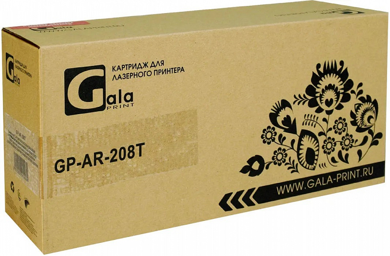 Картридж GP-AR-208T для принтеров Sharp AR-M200/AR-M201/AR-203/AR-208/AR-5420 8000 копий GalaPrint