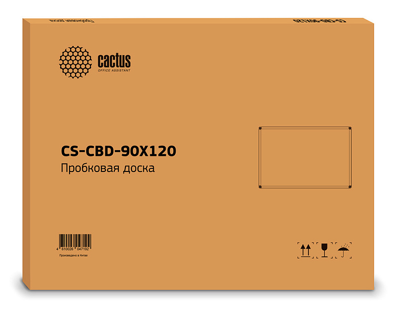 Доска пробковая Cactus CS-CBD-90X120