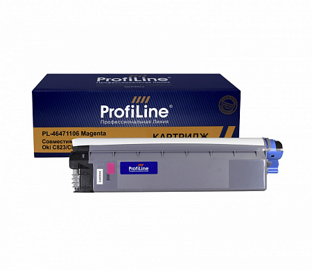Картридж PL-46471106 для принтеров Oki C823/C833/C843 Magenta 7000 копий ProfiLine