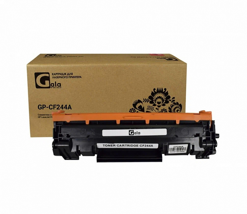 Тонер-картридж GP-CF244X (№44A) для принтеров HP LaserJet Pro M15/M15a/M28a/M28w 2000 копий GalaPrint