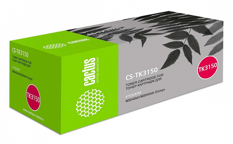 Картридж лазерный Cactus CS-TK3150 черный (14500стр.)