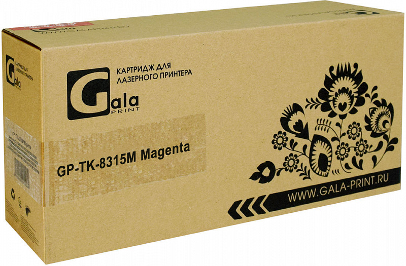Тонер-картридж GP-TK-8315M для принтеров Kyocera-Mita TASKalfa 2550ci Magenta 6000 копий GalaPrint