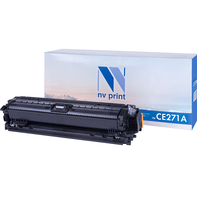 Картридж NVP совместимый NV-CE271A Cyan для HP Color LaserJet CP5525dn/ CP5525n/ CP5525xh/ M750dn/ M750n/ M750xh (15000k)