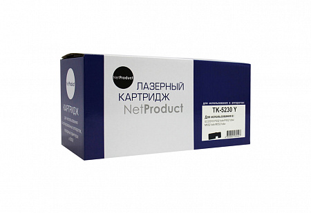 Тонер-картридж NetProduct (N-TK-5230Y) для Kyocera P5021cdn/M5521cdn, Y, 2,2K