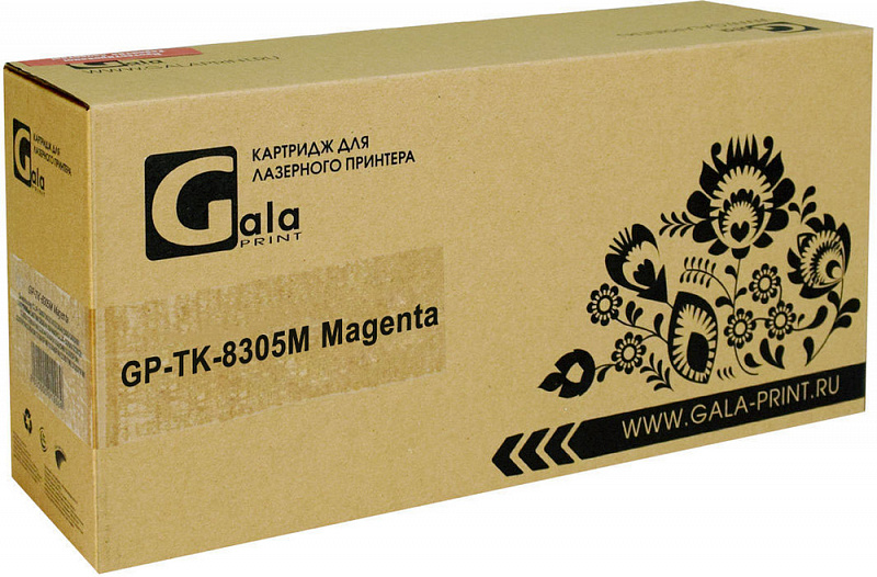 Тонер-туба GP-TK-8305M для принтеров Kyocera TASKalfa 3050/3051/3550/3551 Magenta 15000 копий GalaPrint