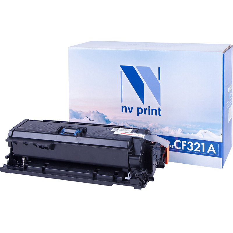 Картридж NVP совместимый NV-CF321A Cyan для HP Color LaserJet M680dn/ M680f/ M680z (16500k)