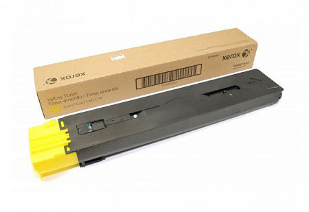 Тонер-картридж Xerox Color C60/C70, 34К (О) жёлтый 006R01662