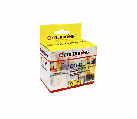 Картридж CG-CLI-426Y для принтеров Canon IP4840/MG5140/MG5240/MG6140/MG8140 Yellow водн Colouring