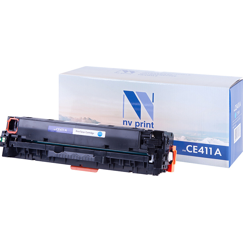 Картридж NVP совместимый NV-CE411A Cyan для HP Color LaserJet 300 MFP M375nw/ 400 MFP M475dn/ 400 MFP M475dw/ 300 M351a/ 400 M451dn/ 400 M451dw/ 400 M451nw (2600k)