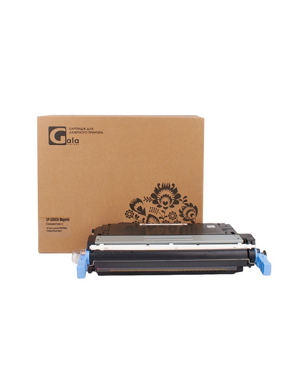 Картридж GP-Q5953A (№643A) для принтеров HP Color LaserJet 4700/4700dn/4700dtn/4700n/4700ph+ Magenta 10000 копий GalaPrint