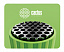 Коврик для мыши Cactus Green Logo зеленый 250x200x3мм