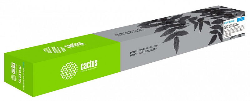 Картридж лазерный Cactus CS-EXV54C голубой (8500стр.)