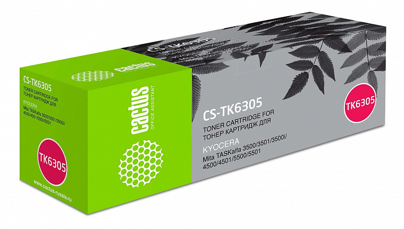 Картридж лазерный Cactus CS-TK6305 черный (35000стр.)
