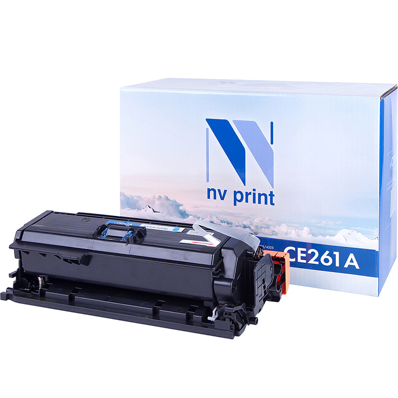 Картридж NVP совместимый NV-CE261A Cyan для HP Color LaserJet CP4025dn/ CP4025n/ CP4525dn/ CP4525n/ CP4525xh (11000k)