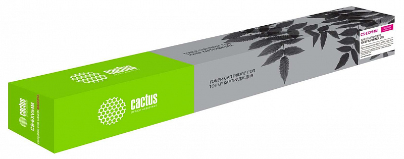 Картридж лазерный Cactus CS-EXV54M пурпурный (8500стр.)