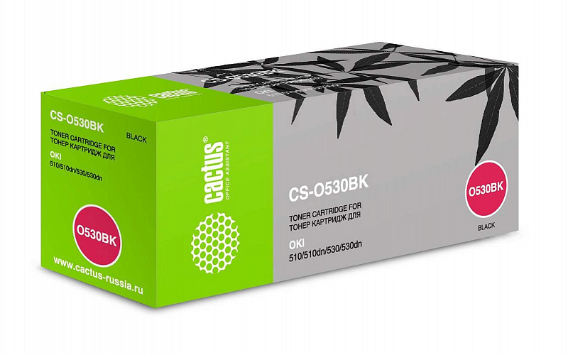 Картридж лазерный Cactus CS-O530BK черный (5000стр.)