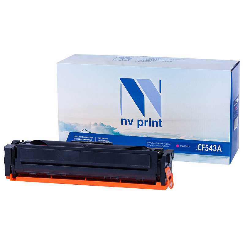 Картридж NVP совместимый NV-CF543A Magenta для HP Color LaserJet Pro M254dw/ M254nw/ M280nw/ M281fdn/ M281fdw (1300k)
