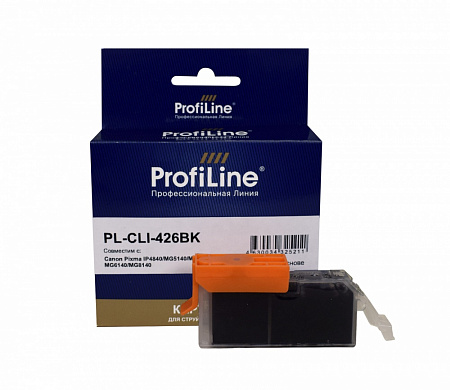 Картридж PL-CLI-426BK для принтеров Canon Pixma IP4840/MG5140/MG5240/MG6140/MG8140 Black водн ProfiLine