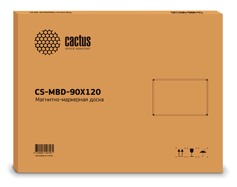 Доска магнитно-маркерная Cactus CS-MBD-90X120