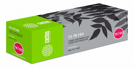 Картридж лазерный Cactus CS-TK160 черный (2500стр.)