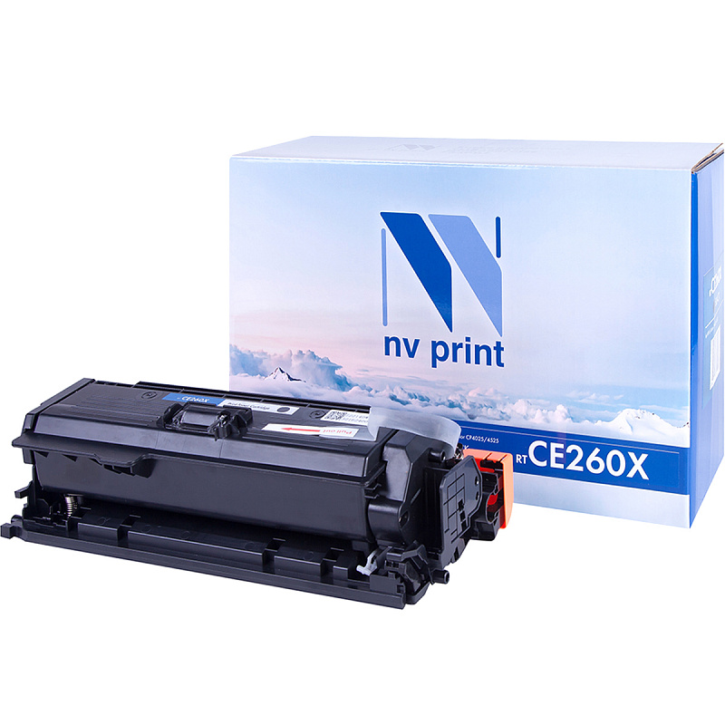 Картридж NVP совместимый NV-CE260X Black для HP Color LaserJet CP4525dn/ CP4525n/ CP4525xh (17000k)