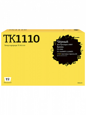 TC-K1110 Тонер-картридж T2 для Kyocera FS-1040/1020MFP/1120MFP (2500 стр.) с чипом