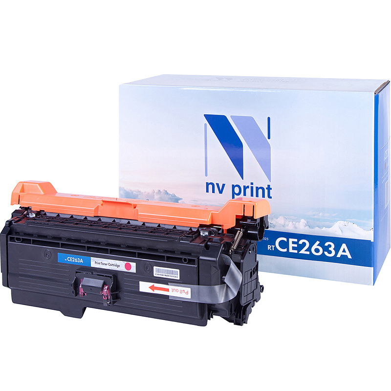 Картридж NVP совместимый NV-CE263A Magenta для HP Color LaserJet CP4025dn/ CP4025n/ CP4525dn/ CP4525n/ CP4525xh (11000k)