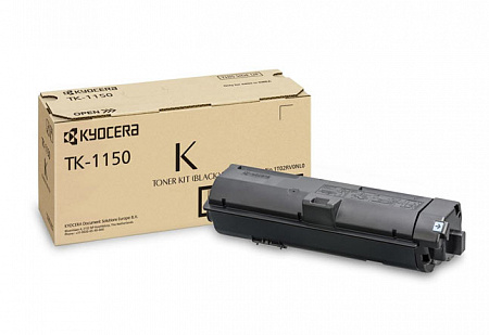 Тонер-картридж TK-1150 Kyocera M2135dn/M2635dn/M2735dw, P2235dn/P2235dw, 3К (О)