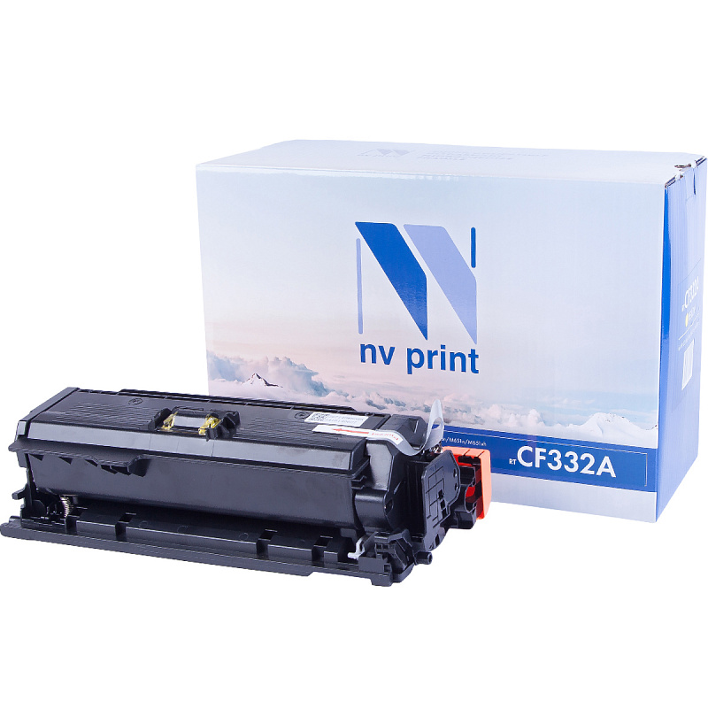 Картридж NVP совместимый NV-CF332A Yellow для HP Color LaserJet M651dn/ M651n/ M651xh (15000k)