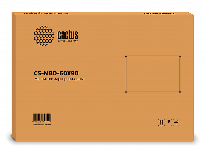 Доска магнитно-маркерная Cactus CS-MBD-60X90