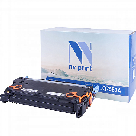 Картридж NVP совместимый NV-Q7582A для HP Color LaserJet CP3505/ CP3800 (6000k)