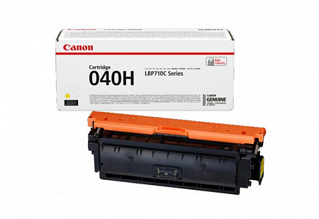 Тонер-картридж 040H Y Canon i-SENSYS LBP712Cx 10К (О) жёлтый 0455C001
