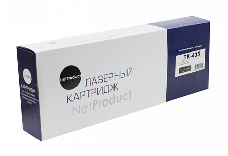 Тонер-картридж NetProduct (N-TK-435) для Kyocera TASKalfa180/181/220/221, 15K