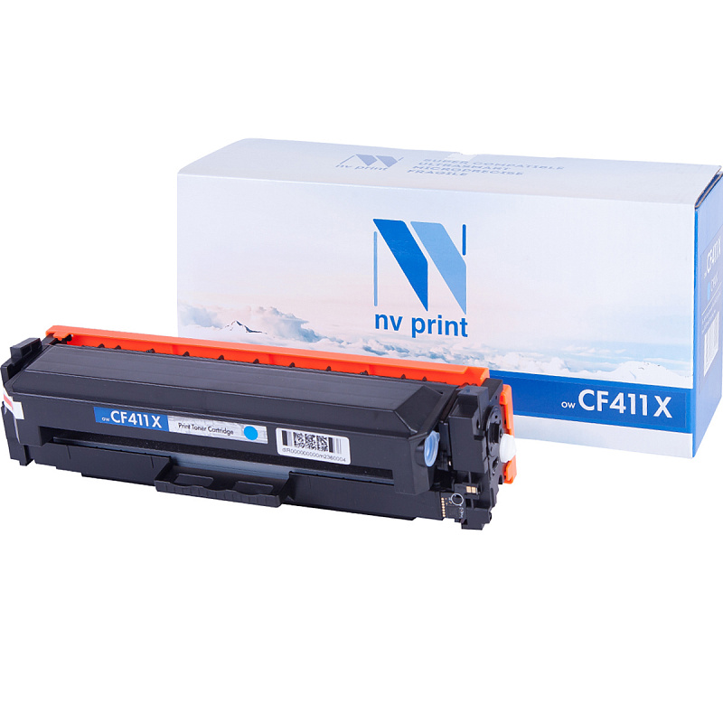 Картридж NVP совместимый NV-CF411X Cyan для HP Color LaserJet Pro M377dw/ M477fdn/ M477fdw/ M477fnw/ M452dn/ M452nw (5000k)
