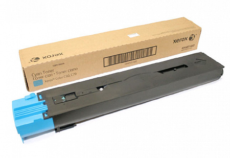 Тонер-картридж Xerox Color C60/C70, 34К (O) голубой 006R01660