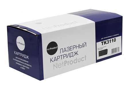 Тонер-картридж NetProduct (N-TK-3110) для Kyocera FS-4100DN, 15,5K