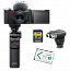 Камера для ведения видеоблога Sony ZV-1 + штатив + карта памяти + микрофон